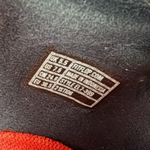 FitFlop Rally High Top Sneaker Midnight Navy Blue Women’s Size 7.5 - Picture 10 of 11